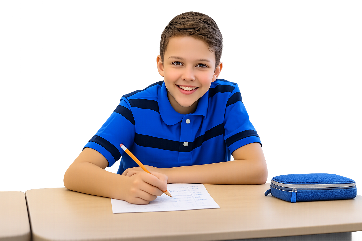 Year 6 student preparing for SATs at ARK Tuition