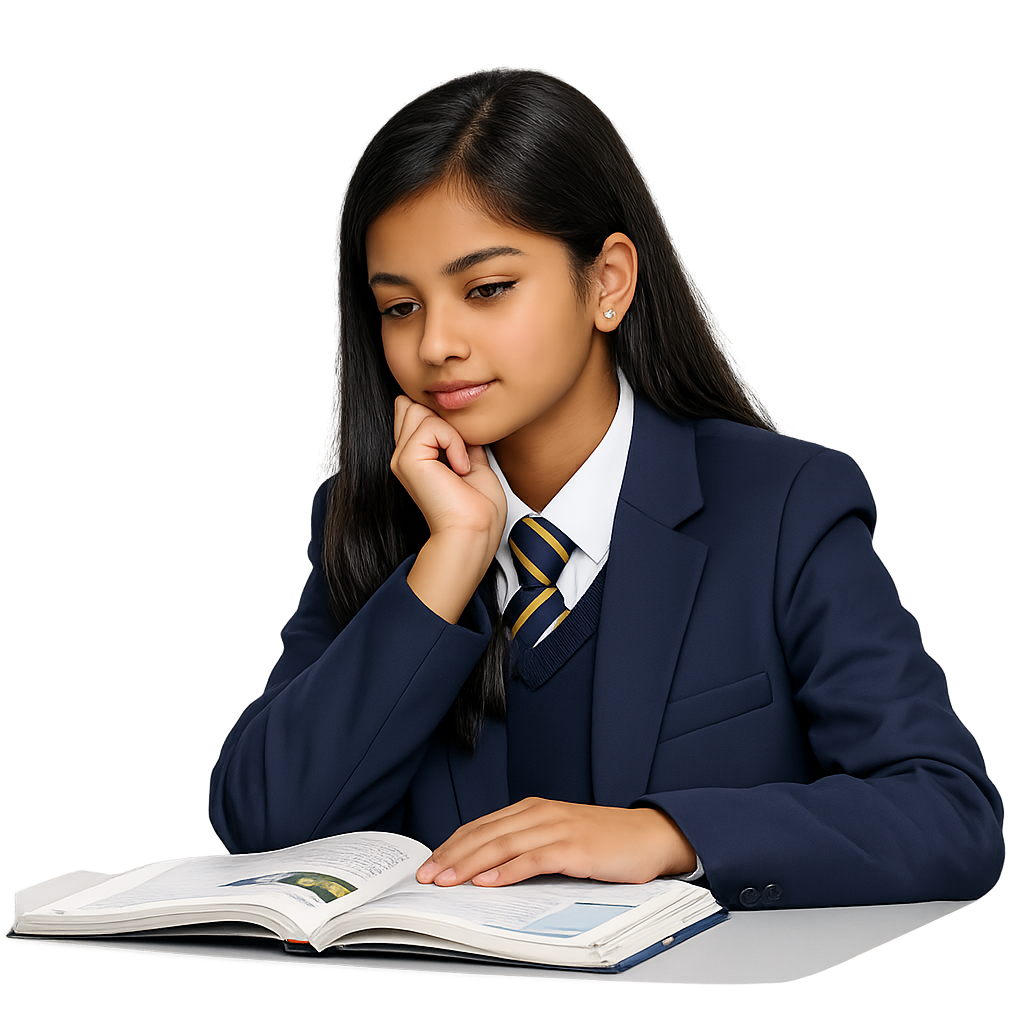 Year 8 student studying with ARK Tuition